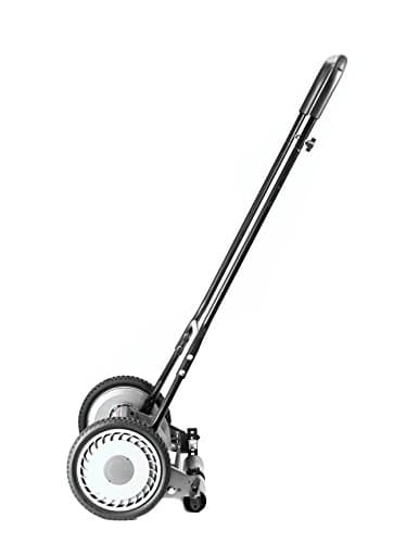 Great States 815-18 18-Inch 5-Blade Push Reel Lawn Mower, 18-Inch, 5-Blade, Grey