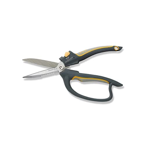 Woodland Tools Co. Super Duty Utility Snip – Multi-Purpose Stainless Steel Garden Shears with Ergonomic Soft Grip, Ideal for Cutting Rope, Wire, and Plant Stems