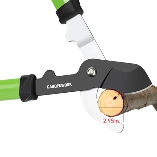 Garden Loppers,28" Branch Cutter with SK5 Carbon Steel Sharp Blade,Loppers for Tree Trimming Heavy Duty with 2.95in Clean Cut Capacity for Shrubs and Branches