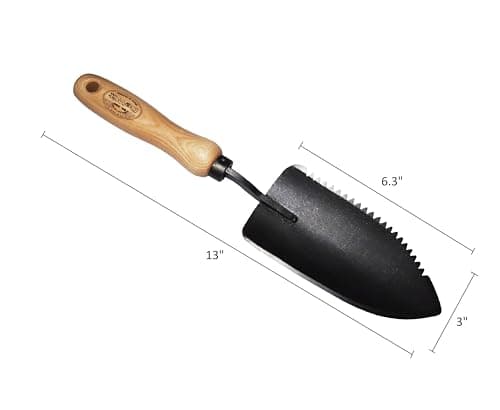 DeWit Welldone Serrated Trowel – Heavy-Duty Root Cutter