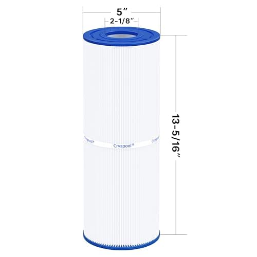 Cryspool® 04072 Filter Compatible with PRB25-IN Hot Tub Filter, C-4326, FC-2375, 3005845, R172327, R173429, 33521, 25392, 817-2500, 5X13 Drop in Spa Filter, 2 Pack