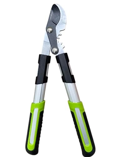 GARDEN GURU Bypass Loppers Tree Trimmer Clipper 3X Cutting Power Gardening Loppers Pruning Shear, Comfort Grip Handles, High Carbon Steel Blade, Heavy Duty Branch Cutter, Cut Thick Branches w Ease (2)