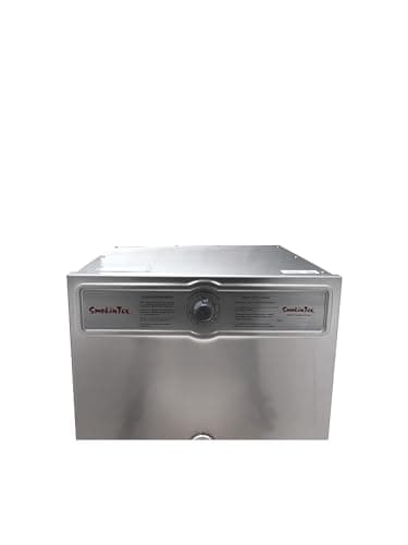 SmokinTex Pro 1100 Electric Smoker - Stainless Steel Portable Smoker with Temperature Control, Wood Chip Tray, and Meat Probe for BBQ, Jerky, Vegetables - Indoor/Outdoor Use