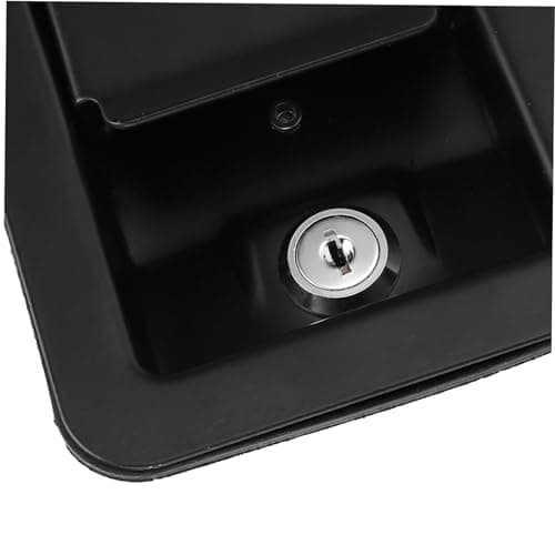 Generator Panel Lock - Stainless Steel 4-Corner Mounting Silent Unit Lock with Keys - Lock Accessories for Secure Generator Enclosures-size1