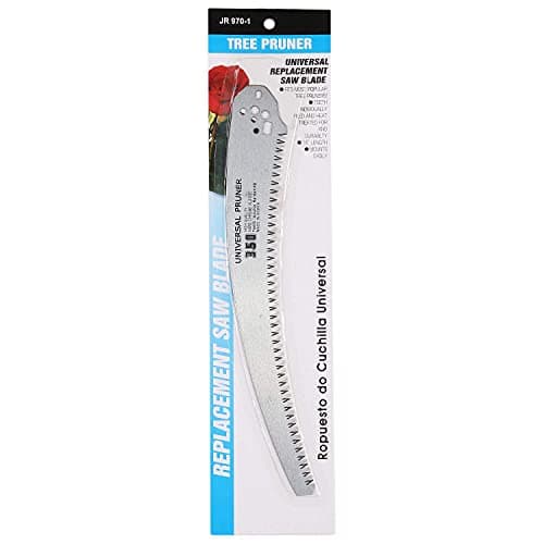 Universal Type Saw Blade, Compare The Holes on The Picture and See if Your Blade Can Match Up, Pole Pruner Blade Replacement, Razor-Sharp Curved Blade Saw, 15.5 inch Length