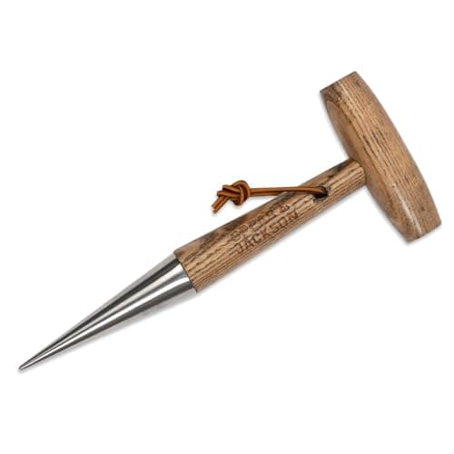 Spear & Jackson 5610DB Handheld Traditional English Style Stainless Steel Dibber / Planter - For planting Seeds and Bulbs