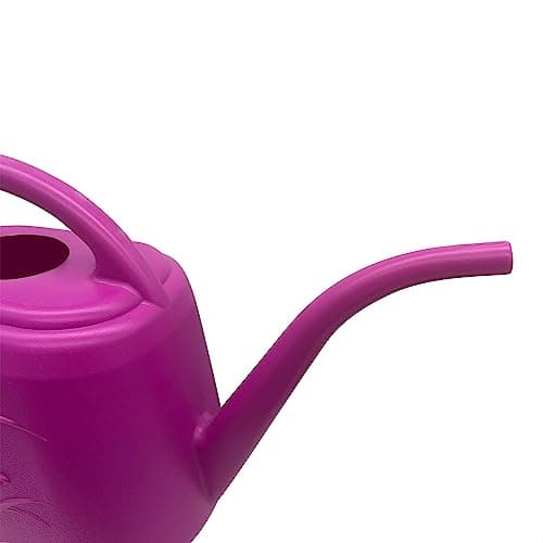 Watering Can - for Home Plant Garden - 1/2 Gallon - Rose Red