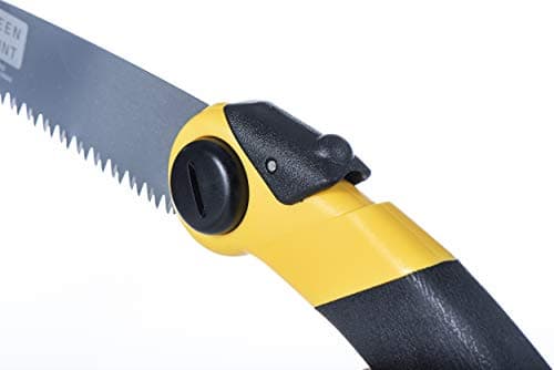 GREEN MOUNT Folding Hand Pruning Saws 9 inch for Tree Branch Cutter, Camping Saw Cutting Wood