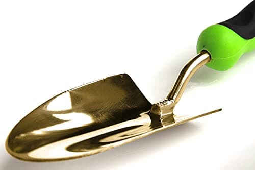 Garden Guru Super Strong Titanium Garden Trowel Hand Shovel - Rust Resistant - Ergonomic Handle - Perfect Tool for Gardening, Weeding, Transplanting and Digging in Garden Beds