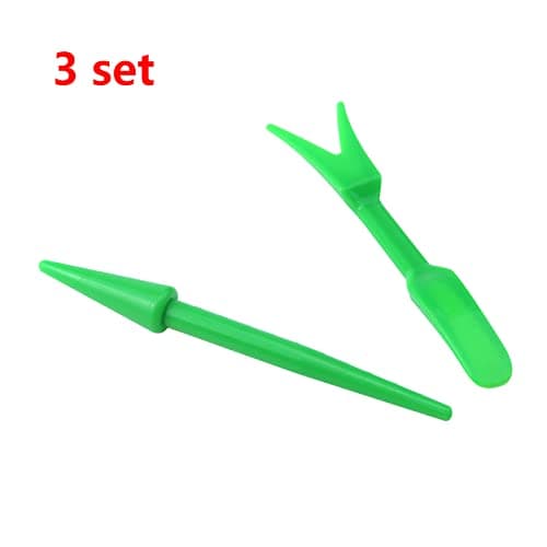 Antrader Mini Garden Hand Succulent Transplanting Tools for Indoor Gardening Plant Care, Set of 6, Green