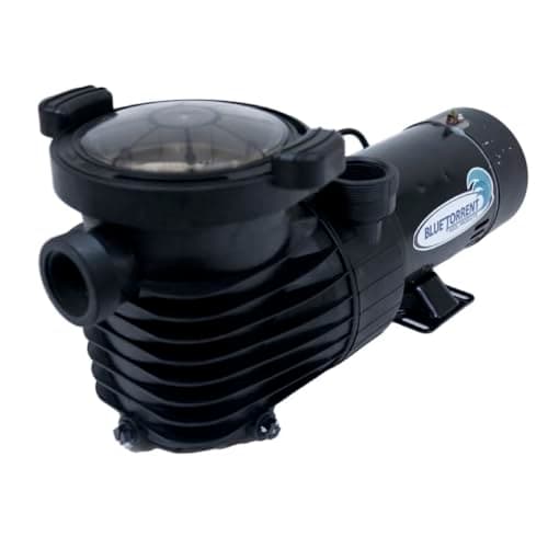 Single 1.5HP Speed Dual Port Flow Force Replacement Pump for Above Ground Pools With On/Off Switch