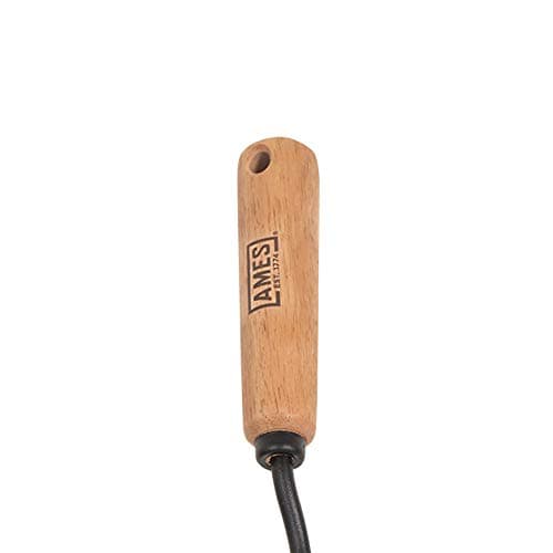 AMES 2446200 Tempered Steel Hand Transplanter with Wood Handle, 12-Inch