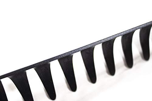 BULLY TOOLS 92309 12-Gauge 16-Inch Bow Rake with Fiberglass Handle and 16 Steel Tines, 58-Inch