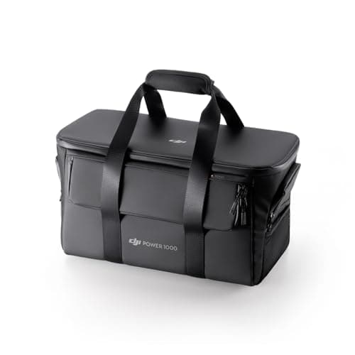 DJI Power 1000 Portable Power Station with Protective Storage Bag, 1024Wh LiFePO4 Battery, 2200W Solar Generator, Home Backup, 4-in-1 Fast Charging, 23db Ultra-Silent, Camping & RVs, Off-grid