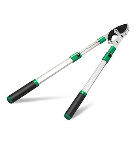 SK5 High-Performance Compound Action Anvil Lopper,Chops Thick Branches with Ease,2 Inch Cutting Capacity,28inch-40inch Telescoping Lopper, Tree Trimmer with Sturdy&Comfortable handle(A）