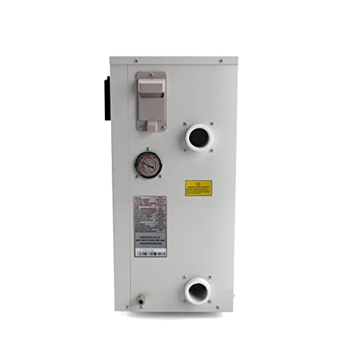 FibroPool Swimming Pool Heat Pump - FH270 70,000 BTU - for Above and In Ground Pools and Spas - High Efficiency, All Electric Heater - No Natural Gas or Propane Needed