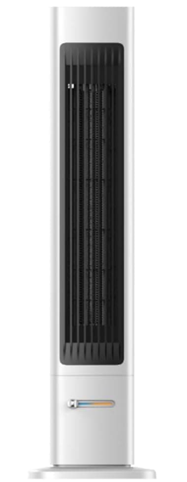 PELONIS Oscillating Tower Fan and Heater Combo with Remote Control - Heater Fan Combo for Indoor Use – 3 Fan and 2Heater Speeds, 12-HR Timer, ECO Mode, Tip Over and Overheat Protection, White