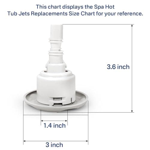 212-7929 Spa Hot Tub Jets Replacements 3" Cluster Storm Jet Directional Diffuser 218-6930 Spa Hot Tub 3" Cluster Storm Jet Directional Diffuser 5 Pack