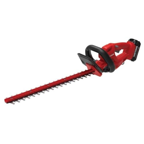 CRAFTSMAN V20 Cordless Hedge Trimmer, 20 inch, Battery and Charger Included (CMCHT810C1)