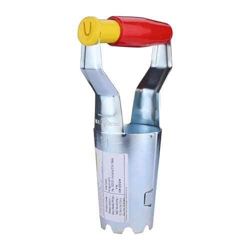 Wolf-Garten FHN Bulb Planter Fixed Hand Tool, Red, 38x2.5x1.7 cm