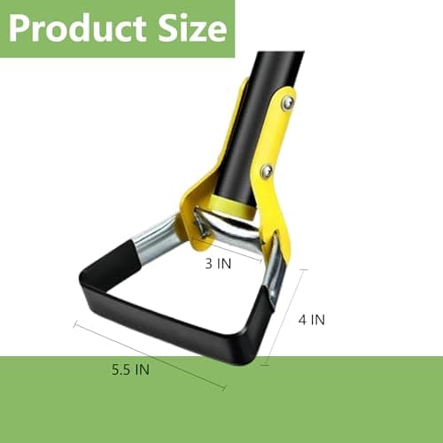 Adjustable Garden Hoe - Heavy-Duty Long Handle Loop Stirrup Hoe for Weeding, Black, 30-61 Inche (30-70 Inch)