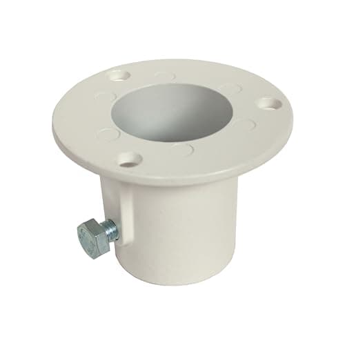 Blue Wave NE1228PR Aluminum Deck Flanges for Above Ground Pool Ladder - Pair