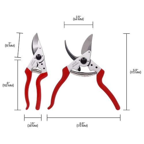 Zenport, Red QZ409 Left Hand Pruning Shear, 1