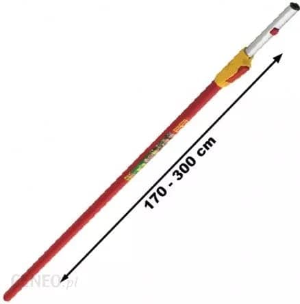 WOLF Garten ZMV3 Multi-Change Telescopic Handle Extends from 170-300cm