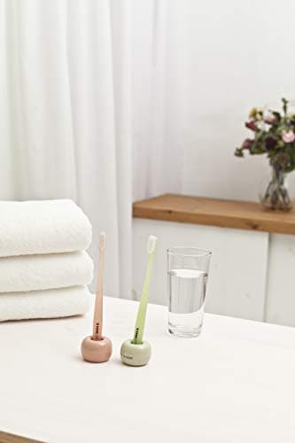 [KENT] COMPACT Small Head Extra Soft Toothbrush for Sensitive Teeth, Gums for Adults & Teens with Braces - (Set of 6)
