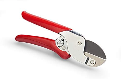 Wolf-Garten RSEN Anvil Secateurs, Red, 39.5x7.84x3 cm
