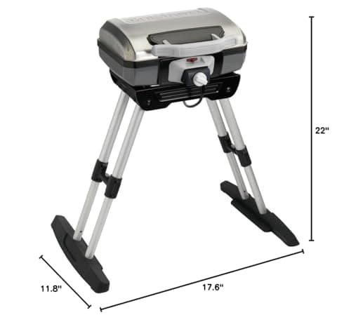 Cuisinart CEG-980 Outdoor Electric Grill with VersaStand 22 x 11.8 x 17.6-Inch