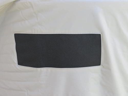 Outdoor Solutions Inc. Climate Shield Pool Heater Cover – Heavy-Duty Vinyl, Mesh Vents, Insulated Pool Equipment Cover for Winter Protection, Fits Pool Heat Pump & Filter