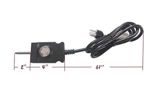 Unifit 120V AC 15A Electric Smoker/Grill Analog Adjustable Temperature Controller Heating Element Replacement Kits up to 1650 Watts (1 Set)