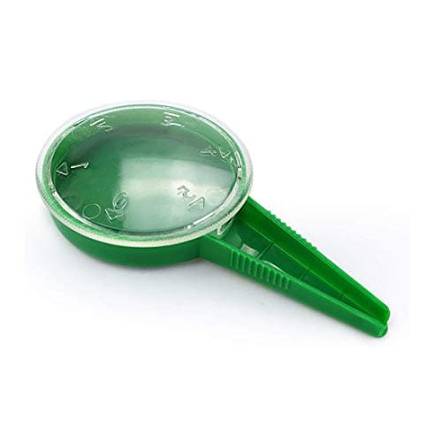4 Pack Adjustable Hand Hold Sowing Seeds Dispenser, Seedlings Dibber and Widger Hole Puncher Garden Hand Tool Sets