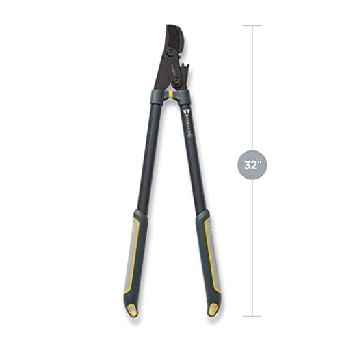 Woodland Tools Co. Super Duty 32" MaxForce Lopper – Gear-Powered Tree Cutter & Branch Trimmer for Effortless Pruning and Superior Gardening Performance