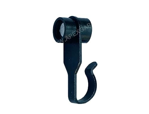 Steel Metal Slide Curtain Track Hooks with Wheels for Gazebo Curtains/Mosquito Net Screen/Rails and Tracks of Gazebo - Quantity of 36 -