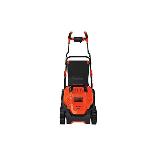 BLACK+DECKER Electric Lawn Mower with Bike Handle, 15-Inch, 10-Amp, Corded (BEMW472BH)