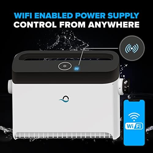 Dolphin Sigma Robotic Pool Cleaner (2025 Model) — Wi-Fi, App, Gyroscope, Weekly Timer, Waterline Cleaning & Massive Top-Loading Ultra-Fine and Standard Filters for In-Ground Swimming Pools up to 50ft