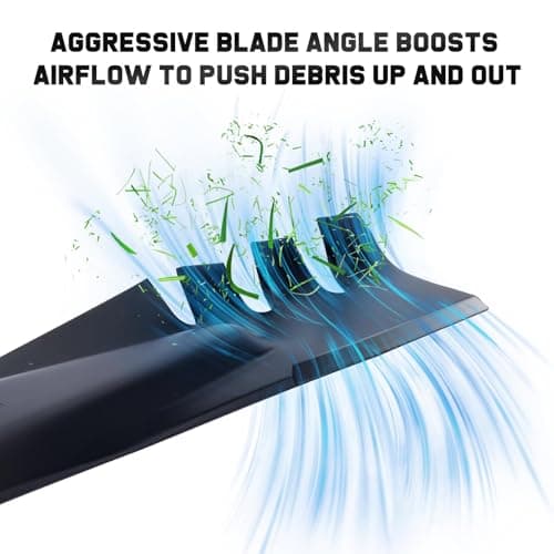 942-04308-X 942-04308 Mulching Blades for Troy Bilt Pony Bronco Cub Cadet 42 inch Deck Riding Tractor Zero Turn Mower XT1 ZT1 42 Lawn Mower Replace 942-0616 742-0616 942-04126 (6 Point Star)