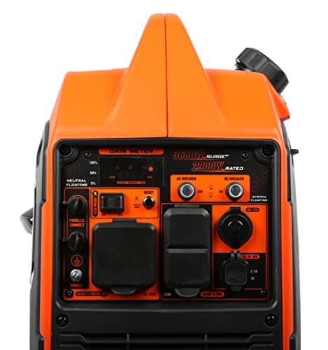 WEN 3600-Watt Portable Inverter Generator, RV-Ready, Quiet and Lightweight with Fuel Shut Off (56360i)