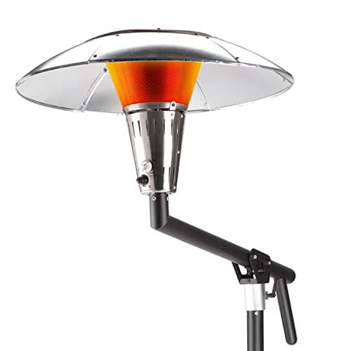Cuisinart COH-400 Perfect Position Overhead Propane Patio Heater, Extra Large 33" Heat Shield