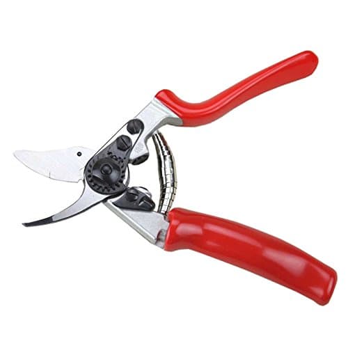 FELCO Pruning Shears (F 12) - High Performance Swiss Made One-Hand Garden Pruner with Steel Blade