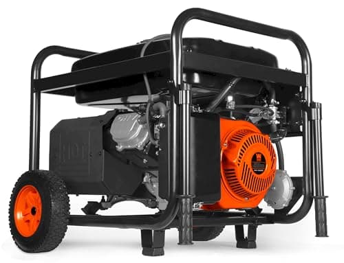 WEN 14,500-Watt 120V/240V Tri-Fuel Generator for Gas, Propane, and Natural Gas, Transfer-Switch Ready with Electric Start, Wheel Kit, and CO Watchdog (TF1450X)