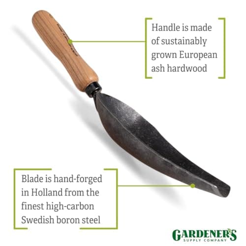 Gardener’s Supply Company Lifetime Super Scoop | Heavy-Duty Steel Garden Multi-Use Oversized Scooping Tool | for Potting Plants, Gardening, Scooping Soil, Dog Food & More!