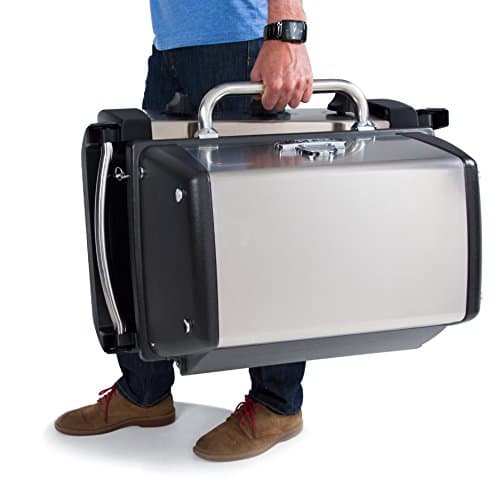 Broil King Porta-Chef 320 Portable Propane Gas Grill - Tabletop 3-Burner BBQ