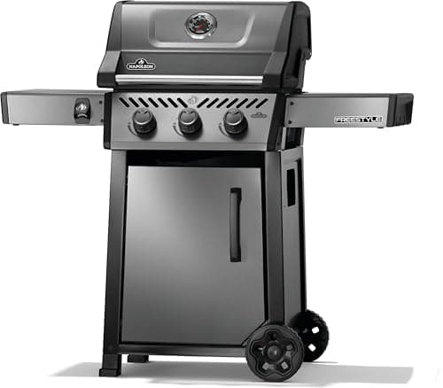 Napoleon Freestyle 365 Propane Gas Grill, Graphite Grey - 3 Burners