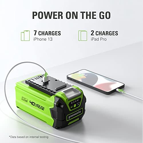 Greenworks 40V 10" Brushless Pole Saw + Pole Hedge Combo, 2.5Ah Battery and Charger Included
