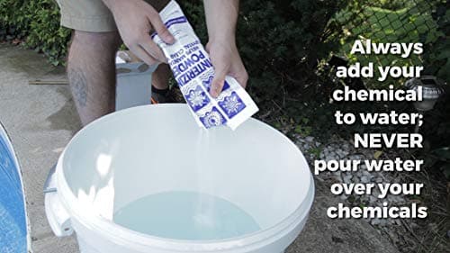 Rx Clear Pool Closing Kit for Above Ground & Inground Pools | Includes: pH Powder, Shock, Winter Stain Out, & Winterizing Dispensers | Up to 45,000 Gallons