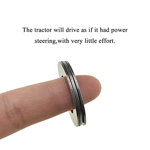 AXK2035 2AL Thrust Needle Roller Bearings with Washers 20mm Bore 35mm OD 2mm Width Balance Smooth Riding Lawn Tractor Lighter Steering Save Effort Easy Get Around Trees and Obstacles 2Sets