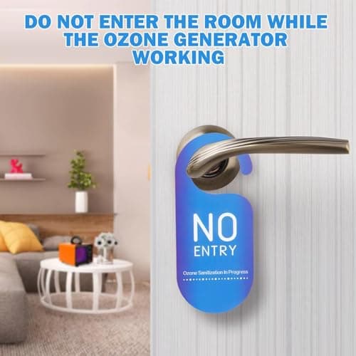 Ozone Generator 80,000mg/h, Ozone Machine Odor Removal Ozone Odor Eliminator Ozonator Air Ionizer Deodorizer for Home/Car/Smoke/Pet Odor